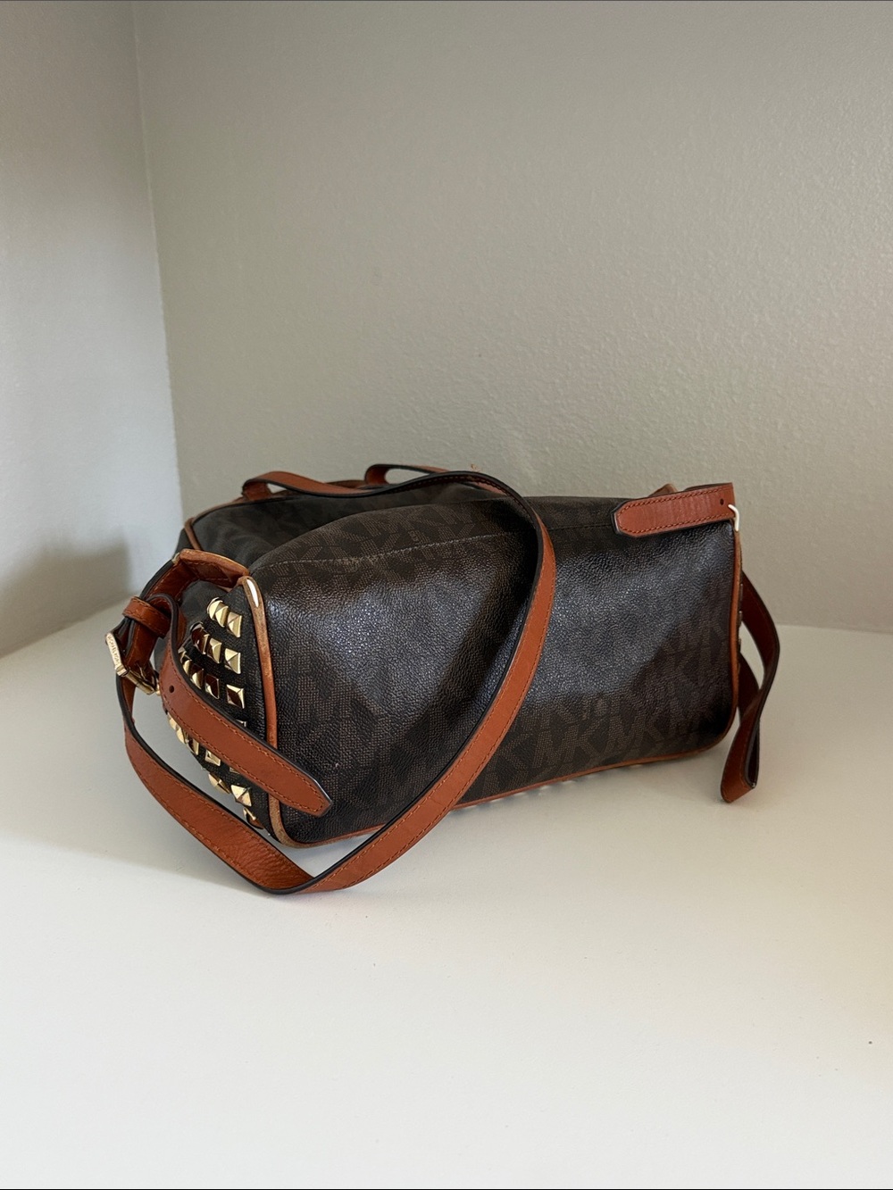 Michael Kors Rhea medium backpack monogram - Picture 4 of 6